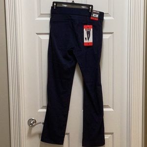 Kirkland Signature Ladies' Woven Pant size 8 Navy blue